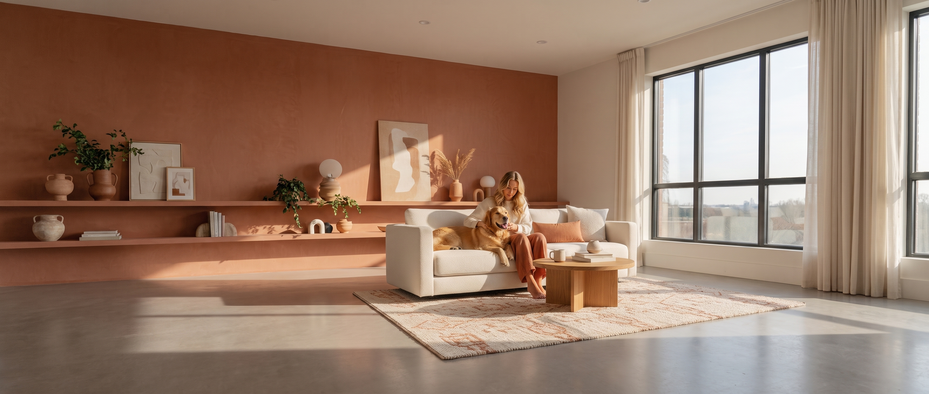 Rennest hero - dog and owner lifestyle scene